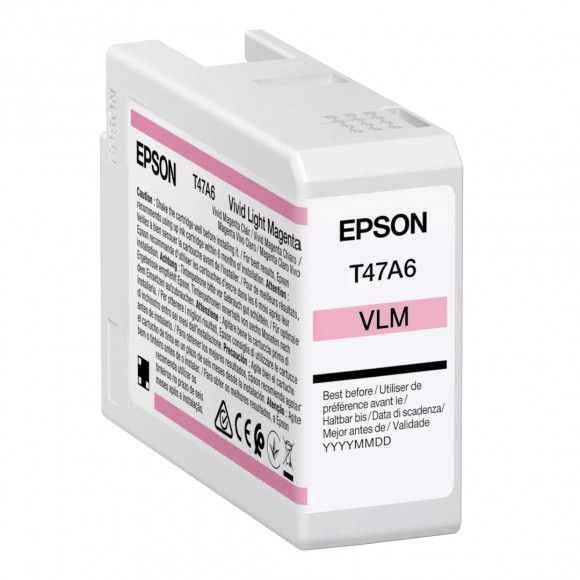 Epson T47A600 Vivid Light Magenta SC-P900 50ml Ink